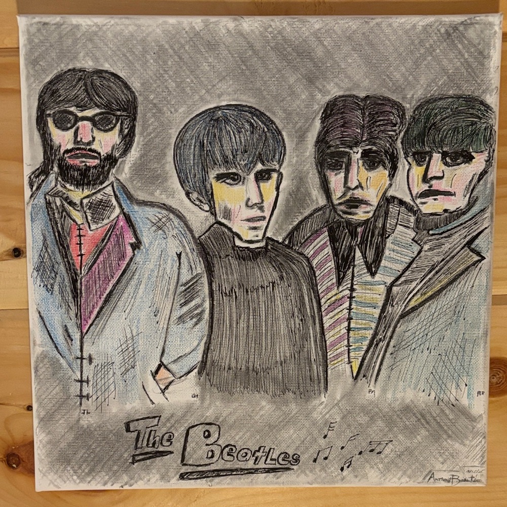 The Beatles Art Canvas